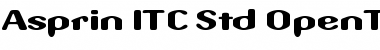 Download Aspirin ITC Std Font Download Aspirin ITC Std Font