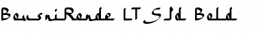 Download BousniRonde LT Std Bold Font Download BousniRonde LT Std Bold Font