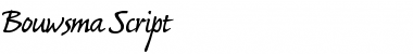 Download Bouwsma Script Font Download Bouwsma Script Font