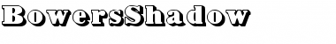 Download BowersShadow Font Download BowersShadow Font