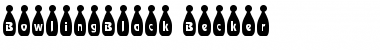 Download BowlingBlack Becker Font Download BowlingBlack Becker Font