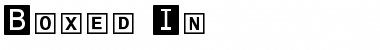 Download Boxed In Font Download Boxed In Font