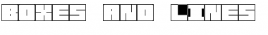 Download Boxes and Lines Font Download Boxes and Lines Font