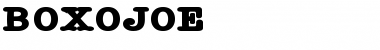 Download BoxOJoe Font Download BoxOJoe Font