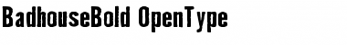 Download Badhouse Font Download Badhouse Font