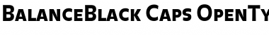 Download BalanceBlack-Caps Font Download BalanceBlack-Caps Font
