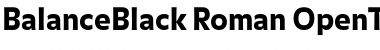 Download BalanceBlack Font Download BalanceBlack Font