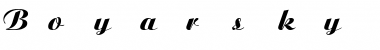 Download Boyarsky Font Download Boyarsky Font
