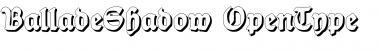 Download Ballade Shadow Font Download Ballade Shadow Font