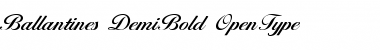 Download Ballantines-DemiBold Font Download Ballantines-DemiBold Font