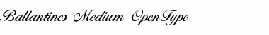 Download Ballantines-Medium Font Download Ballantines-Medium Font