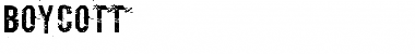 Download Boycott Font Download Boycott Font