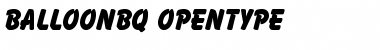 Download Balloon BQ Font Download Balloon BQ Font