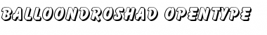 Download Balloon Drop Shadow D Font Download Balloon Drop Shadow D Font