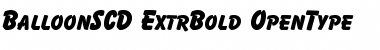 Download Balloon SC D Font Download Balloon SC D Font