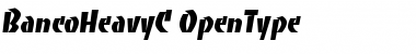 Download BancoHeavyC Font Download BancoHeavyC Font