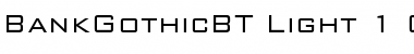 Download Bank Gothic Font Download Bank Gothic Font