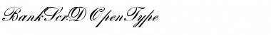 Download Bank Script D Font Download Bank Script D Font