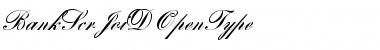 Download Bank Script Joining D Font Download Bank Script Joining D Font
