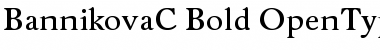 Download BannikovaC Font Download BannikovaC Font
