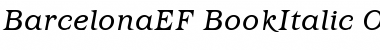 Download BarcelonaEF-BookItalic Font Download BarcelonaEF-BookItalic Font