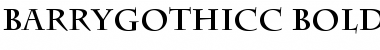 Download BarryGothicC Font Download BarryGothicC Font