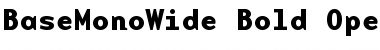 Download BaseMonoWide Font Download BaseMonoWide Font