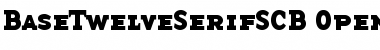 Download BaseTwelveSerifSCB Font Download BaseTwelveSerifSCB Font