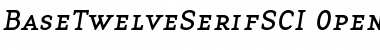 Download BaseTwelveSerifSCI Font Download BaseTwelveSerifSCI Font