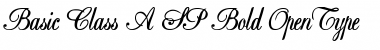 Download Basic Class A SP Bold Font Download Basic Class A SP Bold Font