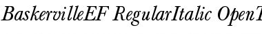 Download BaskervilleEF-RegularItalic Font Download BaskervilleEF-RegularItalic Font