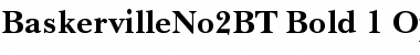 Download Baskerville No.2 Font Download Baskerville No.2 Font