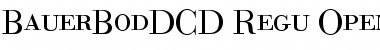 Download Bauer Bodoni DC D Font Download Bauer Bodoni DC D Font