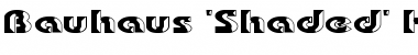 Download Bauhaus 'Shaded' Font Download Bauhaus 'Shaded' Font