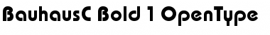 Download BauhausC Font Download BauhausC Font
