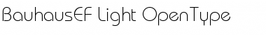 Download BauhausEF-Light Font Download BauhausEF-Light Font