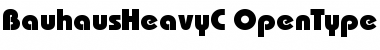Download BauhausHeavyC Font Download BauhausHeavyC Font