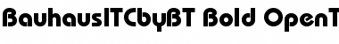 Download ITC Bauhaus Font Download ITC Bauhaus Font