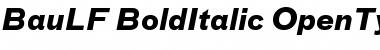 Download BauLF-BoldItalic Font Download BauLF-BoldItalic Font