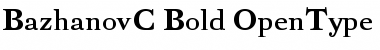Download BazhanovC Font Download BazhanovC Font