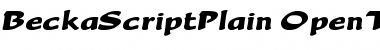 Download Becka Script Font Download Becka Script Font