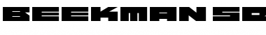 Download Beekman-SquareBold Font Download Beekman-SquareBold Font