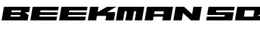 Download Beekman-SquareItalic Font Download Beekman-SquareItalic Font