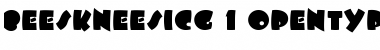 Download BeeskneesICG Font Download BeeskneesICG Font