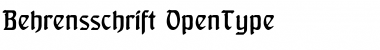 Download Behrensschrift Font Download Behrensschrift Font