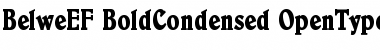 Download BelweEF-BoldCondensed Font Download BelweEF-BoldCondensed Font