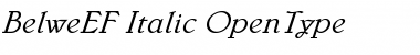 Download BelweEF-Italic Font Download BelweEF-Italic Font