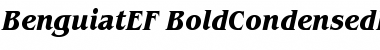 Download BenguiatEF-BoldCondensedIta Font Download BenguiatEF-BoldCondensedIta Font