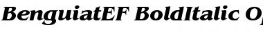 Download BenguiatEF-BoldItalic Font Download BenguiatEF-BoldItalic Font