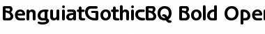 Download Benguiat Gothic BQ Font Download Benguiat Gothic BQ Font